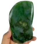 730g Beautiful Quality Green Nephrite Jade