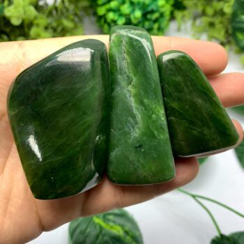 3 Pcs Beautiful Green Nephrite Jade, Nephrite Jade, Nephrite Display, Nephrite Jade Free Form, Jade Free Form, Nephrite Free Form, Jade