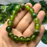 Beautiful Green Jade Beads Bracelet