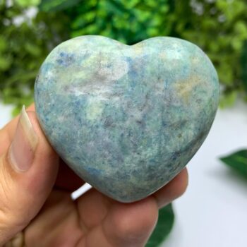 80g Beautiful UV Reactive Hackmanite Heart Stone, Hackmanite Heartstone, Purple Hackmanite Heart Stone, Hackamnite Heart Stones, Hackmanite