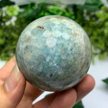 335g Beautiful UV Reactive Hackmanite Sphere, Hackmanite Ball, Purple Hackmanite Sphere, Hackamnite Crystal Sphere, Hackmanite Crystal Ball