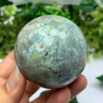 335g Beautiful UV Reactive Hackmanite Sphere