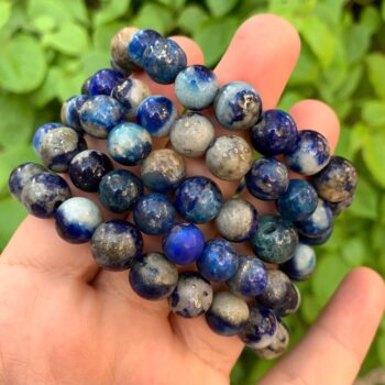 Beautiful Afghanite Stone Bracelets, Afghanite Beads Bracelets, Afghanite Round Beads Bracelets, AfghaniteBeads Bracelet, Afghanite Bracelet