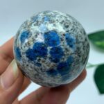 205g AAA Quality K2 Blue Azurite Sphere