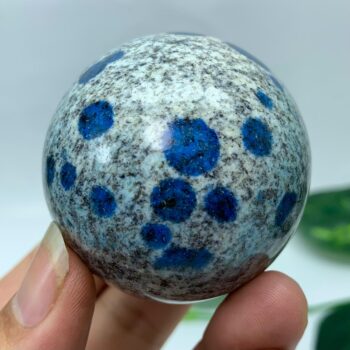 200g AAA Quality K2 Blue Azurite Sphere, K2 Azurite Sphere, K2 Sphere, K2 Blue Azurite Ball, K2 Azurite Ball, K2 Ball, K2 Crystal Sphere, K2