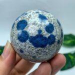 250g A++ Quality K2 Blue Azurite Sphere