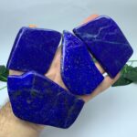 4 Pieces Best Quality Lapis Lazuli Polished Slabs