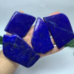 4 Pieces Best Quality Lapis Lazuli Polished Slabs