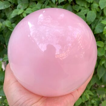 8.13 Lbs AAA Quality Pink Calcite Sphere, Pink Calcite Crystal Sphere, Pink Calcite Ball, Pink Calcite Sphere, Calcite Ball, Calcite Sphere