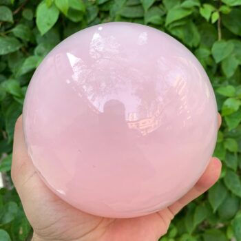 5.33 Lbs AAA Quality Pink Calcite Sphere, Pink Calcite Crystal Sphere, Pink Calcite Ball, Pink Calcite Sphere, Calcite Ball, Calcite Sphere